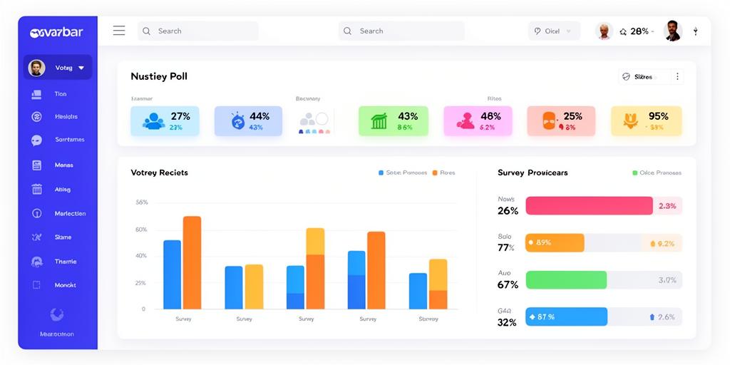 Polls & Surveys application preview