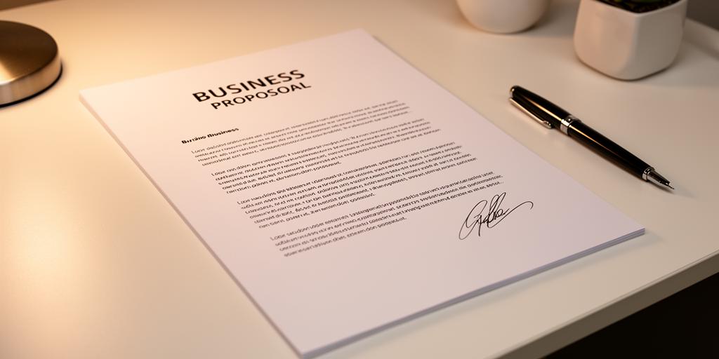 Proposals & Contracts application preview